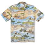アロハシャツ 半袖 レインスプーナー African Savanna アフリカン サバンナ SUNSET サンセット