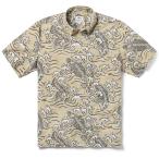 アロハシャツ 半袖 レインスプーナー KOI STREAM 鯉 SAND サンド