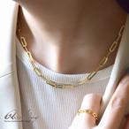  бумага зажим цепь 40cm 14 золотой Gold покрытие серебряный 925 колье futoshi .K14 pre -tedoITALY производства кошка pohs бесплатная доставка rch1850