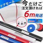 ドアモール 車 ドアエッジガード 6m ドアエッジモール ドアエッジプロテクター ドアガード 傷 簡単取付 二層構造 保護 静音 防止 ドレスアップ