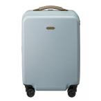 キャリーケース スーツケース MILESTO ミレスト ハードキャリー キャビンサイズ ストッパー付き ストーンブルー MLS557