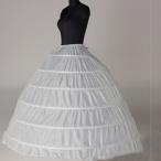 レディース パニエ ボリューム ワイヤー6本あり ドレス用下着 調整できる 演奏会 ウェディングドレス用パニエ6段パニエ花嫁用品