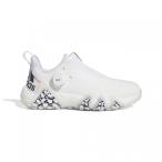 アディダス ゴルフシューズ レディース ウィメンズ コードカオス ボア IF1044 ゴルフ ダイヤル式スパイクレスシューズ 2E _ ホワイト×ネイビー adidas