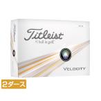 タイトリスト VELOCITY 24 ベロシティ ホワイト 6665415850 2ダース 24球入 ゴルフ 公認球 Titleist