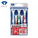 トマホークティーロング ホワイト TE-510 アジャスターを回してティーアップ高さを上下に約10mm調節可能! ゴルフ ティ