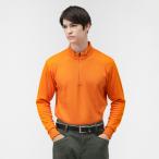 tigola Golf одежда рубашка с длинным рукавом осень-зима +5*C I нагрев половина Zip рубашка одноцветный TR-1L1525Z-HOR мужской TIGORA