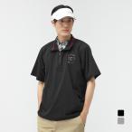 ティゴラ ゴルフウェア 半袖ウインドブレーカー 秋 冬 撥水半袖ブレーカー TR-1W1685Z メンズ TIGORA