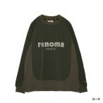 レノマ ゴルフウェア 長袖トレーナー 秋 冬 BASIC SWITCHING SWEAT LS RGBC-015 メンズ renoma