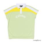  Callaway женский Golf одежда рубашка с коротким рукавом весна лето UV cut обратная сторона прохладный короткий рукав relax рубашка C26134208 Callaway