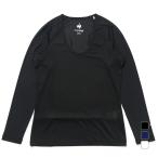 ショッピングレディ 夏 ルコックスポルティフ ゴルフ レディース ゴルフウェア 長袖インナーシャツ 春 夏 ストレッチフォーサー メッシュアンダーシャツ QGWXJM01 le coq sportif GOLF