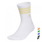 アディダス レディース ゴルフウェア ソックス 春 夏 クルー丈 スリーストライプス クッションソックス KO387 adidas