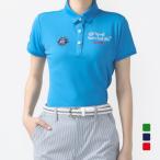 コルウィン レディース ゴルフウェア 半袖シャツ 春 夏 アイクール無地ポロシャツ KO-1H2004P-C Kolwin