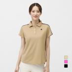 ルコックスポルティフ ゴルフ レディース ゴルフウェア 半袖シャツ 春 夏 Aラインシルエット 半袖シャツ LG5SHS06L le coq sportif GOLF