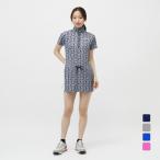 マリ クレール ゴルフウェア 半袖ワンピース 春 夏 チュニック 714401 marie claire