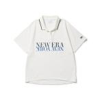 ニューエラ レディース ゴルフウェア 半袖シャツ 春 夏 GFW SKIPPER PL SEERSUCKER WHI 14391440 NEW ERA
