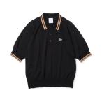 ニューエラ レディース ゴルフウェア 半袖シャツ 春 夏 GFW SS KNIT POLO BLK 261 14859878 NEW ERA