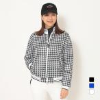 ショッピング中綿 キャロウェイ レディース ゴルフウェア 中綿ジャケット 秋 冬 スターストレッチ千鳥プリント中綿ブルゾン C25215203 Callaway