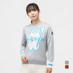 アンパスィ レディース ゴルフウェア 長袖セーター 秋