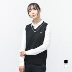 セントアンドリュース レディース ゴルフウェア ベスト 春 夏 12G天竺ニットベスト 0436173252 St ANDREWS