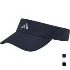 アディダス ゴルフウェア サンバイザー 春 夏 メタルロゴ テックバイザー KUH22 メンズ adidas