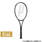 プリンス 国内正規品 BEAST 98 ビースト 98 24 7TJ227 硬式テニス 未張りラケット : ブラック×オレンジ Prince