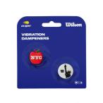  Wilson US OPEN DAMPENERS RD/BK 2PK все рис открытый виброгаситель комплект 2 штук входит WR84122010 теннис виброгаситель Wilson
