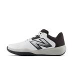 ニューバランス 696 v6 O MCO696T6 メンズ テニス オムニクレー用シューズ 2E _ ホワイト×ブラック MCO696 T6 New Balance