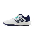 ニューバランス 696 v6 H MCH696T6 メンズ テニス オールコート用シューズ 2E _ ホワイト×ネイビー MCH696 T6 New Balance