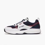 ヨネックス パワークッションプロムーブクラシックAC SHTPA メンズ レディス テニス オールコート用シューズ 3E : ホワイト×ネイビー YONEX