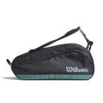  Wilson TEAM J 6PK Black/Blue ракетка 6шт.@ место хранения возможно WR80500010 теннис чехол для ракетки Wilson