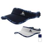 ルコック レディース テニス バドミントン サンバイザー QTCPJC04 le coq sportif