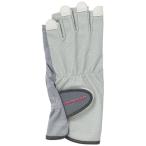  Dunlop дамский теннис перчатка половина модель обе рука комплект UV cut дезодорация функция TGG0119W : светло-серый DUNLOP
