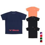  Mizuno мужской дамский теннис короткий рукав задний Logo футболка 62JA2A01 MIZUNO