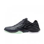 ミズノ WAVE CLAW EL 2 WIDE ウエーブクローEL2 ワイド 71GA258465 メンズ レディス バドミントン シューズ 4E _ ブラック MIZUNO