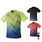 ミズノ メンズ レディス 卓球 半袖Tシャツ ゲームシャツ V首 82JA2001 MIZUNO