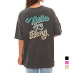 2024春夏 ビラボン レディース サーフ 半袖Tシャツ SCRIPT LOGO LOOSE TEE BE013212 BILLABONG