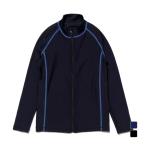 ignio Kids ребенок морской Junior длинный рукав полный Zip Rush Guard UPF50+ IG-3S43723SS IGNIO