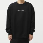 ボルコム メンズ サーフ スウェットトレーナー VOLCOM STONE CREW FLEECE クルーフリース A4612403 BLK VOLCOM