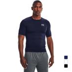  Under Armor мужской короткий рукав компрессионный внутренний UA HG Armour Comp SS 1361518 спорт одежда UNDER ARMOUR