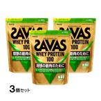 ザバス ホエイプロテイン100 抹茶風味 980g 3個セット まとめ売り CZ7465 2631747 WHEY PROTEIN SAVAS
