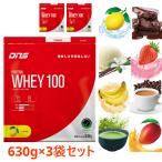 ディーエヌエス プロテインホエイ100 630g 3袋セット ホエイプロテイン 630g×3袋 3個 まとめ買い DNS