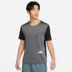 ナイキ メンズ 陸上/ランニング 半袖Tシャツ DF トレイル RISE 365 S/S トップ DM4647010 _ ブラック NIKE
