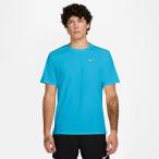  Nike мужской наземный / бег одежда короткий рукав футболка мой la-Dri-FIT UV protection Short рукав бег верх IF2083-416 : голубой NIKE