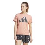 アディダス レディス 陸上/ランニング ラン イット ブランドラブ 半袖Tシャツ IL4745 _ コーラル adidas