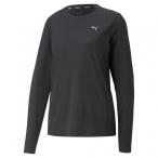  Puma дамский наземный / бег футболка с длинным рукавом RUN FAVORITE LS футболка W 523698 : черный PUMA
