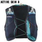 サロモン メンズ レディス 陸上/ランニング バックパック ACTIVE SKIN 8 SET アクティブ スキン 8 セット LC2178100 _ ピーコックブルー SALOMON