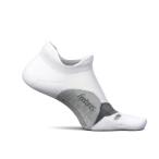 fi- коричневый -z мужской дамский бег носки ELITE LIGHT CUSHION NO SHOW TAB White 4400030136 : белый Feetures