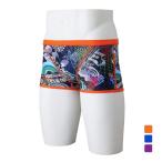 ミズノ メンズ 水泳 競泳水着 エクサースーツ 競泳練習用 Rikako Ikee collection ショートスパッツ リバーシブル 池江璃花子選手監修 N2MBC069 MIZUNO