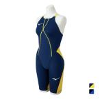 ミズノ レディース 水泳 競泳水着 GX・SONIC DUAL ハーフスーツ N2MGD215 MIZUNO