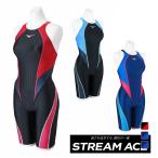 ショッピングレディス ミズノ レディス 水泳 競泳水着 STREAM ACE ハーフスーツ レースオープンバック 競泳用ハーフスーツ WA承認 N2MGB220 MIZUNO